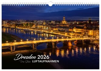 Kalender Dresden Luftaufnahmen 2026