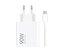 Xiaomi MDY-15-EK USB-A 90W Cestovní Nabíječka + USB-C 6A Datový Kabel White