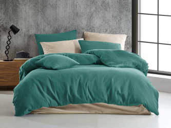 Mušelínový povlak na polštář 40x40 cm petrolový