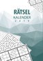 Rätsel Kalender 2019 - Terminplaner & Kalender 2019 mit 90 Rätseln