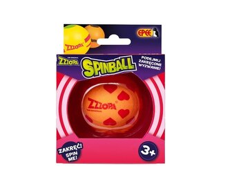 Spinball - Zakręcona zabawa pomarańcz z czerwonym