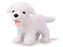 Labrador plyšový 23cm stojící bílý 0m+