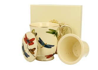 ECRU Kubek z zaparzaczem WAŻKI