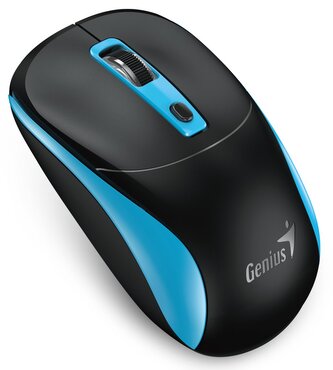 GENIUS NX-7123 BlackBlue/ 1200 dpi/ bezdrátová/ Copilot/ 4tlačítková/ černomodrá