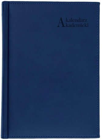 Kalendarz akad. 2025/2026 A5 tyg. Vivella granat