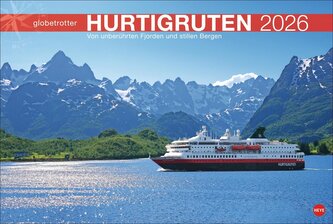 Hurtigruten Globetrotter Kalender 2026 - Von unberührten Fjorden und stillen Bergen