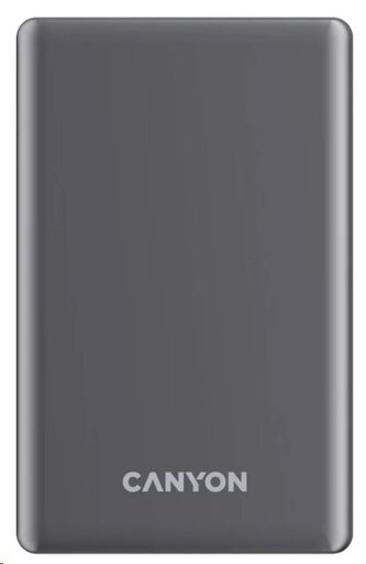 CANYON Power bank PB-505 slim Magsafe 5000 mAh PD20W Dark Grey