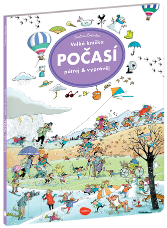 Velká knížka POČASÍ - Pátrej & vyprávěj