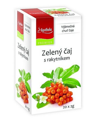 APOTHEKE Zelený s rakytníkem 20x2g