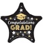 Foliový balonek Congratulations Grad, 43 cm