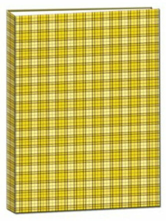 Brulion A4/288k kratka/szkocka krata 8209 p2