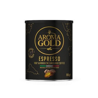 Aroma Gold Espresso plech mletá 250g