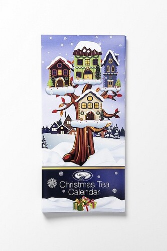 JAFTEA Christmas Tea Calendar 24 druhů čajů