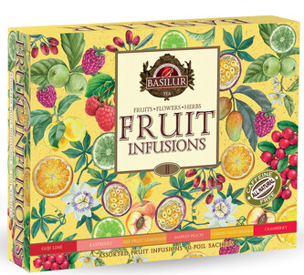 BASILUR Fruit Infusions Assorted Vol.III přebal 60 gastro sáčků