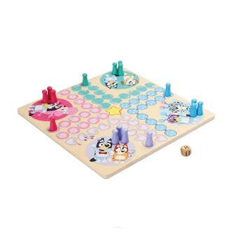 Gra drewniana Chińczyk Bluey