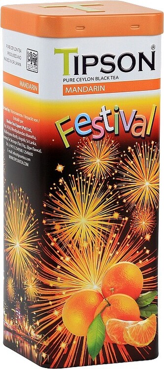 TIPSON Festival Mandarin 75g plech