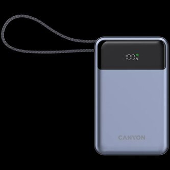 CANYON Power Bank PB-600, 20000mAh PD65W, dark grey