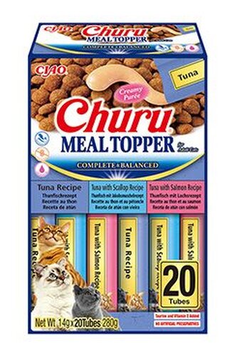 Churu Cat BOX Meal Topper Tuna Variety 20x14g Churu Cat BOX Meal Topper Tuna Variety 20x14g