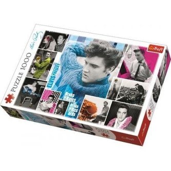 Puzzle 1000 Elvis Presley wiecznie młody TREFL