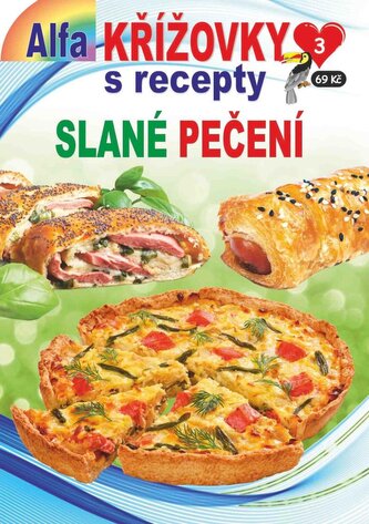 Křížovky s recepty 3/2025 - Slané pečení