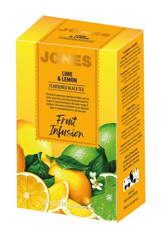 JONES Black Lime & Lemon přebal 25x2g