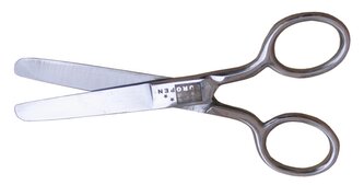 nůžky Europen nerez 4,5" - 12cm - kul.špička blistr
