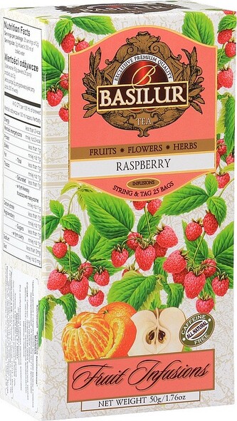 BASILUR Fruit Raspberry nepřebal 25x2g