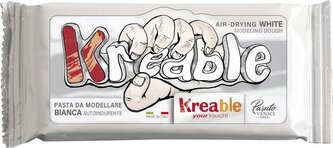 hmota modelovací 0,25 kg bílá