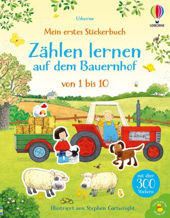 Mein erstes Stickerbuch: Zählen lernen auf dem Bauernhof