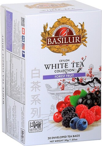 BASILUR White Tea Forest Fruit přebal 20x1,5g