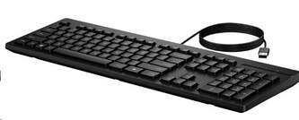 HP 125 G2 Wired USB Keyboard - CZ/SK