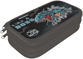 penál 3 patra prázdný Dino Cool Boss 24