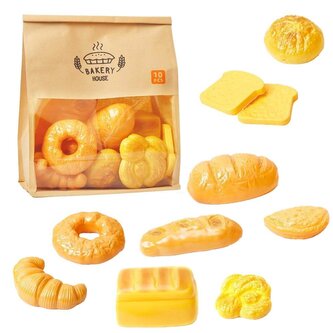 Pieczywo w papierowej torbie 10el