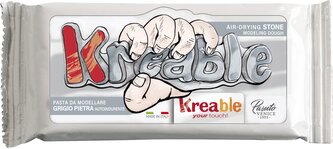 hmota modelovací 0,25kg šedá
