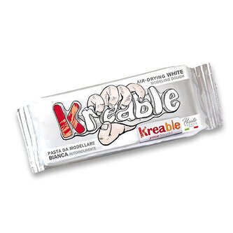 hmota modelovací 0,5 kg bílá