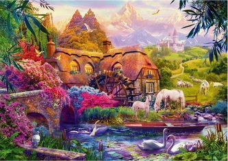 Puzzle 1000 Stary młyn