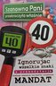 Karnet Urodziny 40