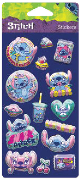 Naklejki Pop Up Disney Blue Stitch wzór 2 CoolPack, Patio