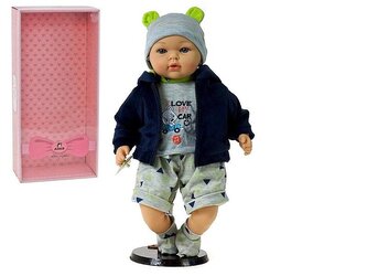 Lalka bobas śpiewa i mówi po polsku 45cm