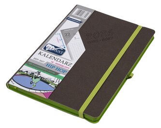 Kalendarz 2025/2027 B5 18M + notes Hip Hop szary