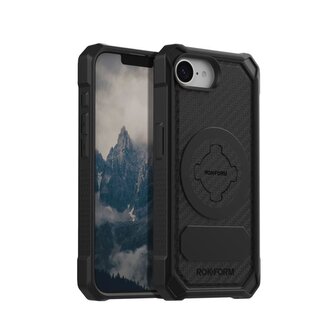 Rokform Kryt Rugged, pro iPhone 16e, černý
