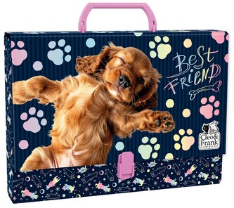 Teczka twarda z rączką Cleo i Frank 44(Pies), Derform