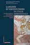 Langues et institutions en Italie méridionale
