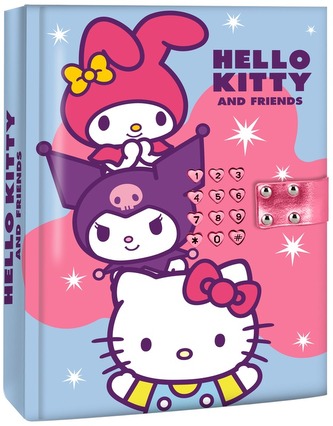 Pamiętnik zamykany na kod Hello Kitty, Kids