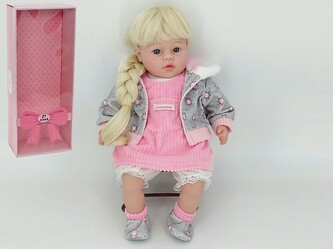 Lalka dziewczynka śpiewa i mówi po polsku 45cm