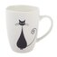 Porcelánový hrnek s motivem kočky - 370ml, 12/36