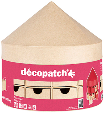 Kalendarz adwentowy Karuzela z szufladami HD088C, Decopatch