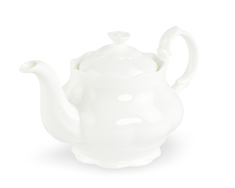 Porcelánová konvice Victoria, bíla, viktoriánský styl, 400 ml