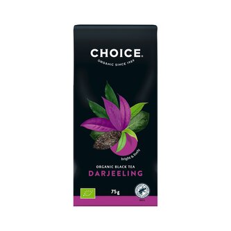 Čaj černý sypaný Darjeeling 75 g BIO   CHOICE