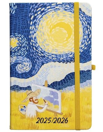 Kalendarz szkolny 2025/26 A5 tyg. Salsa artysta